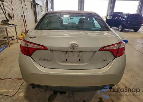 2016 Toyota Corolla L из США, поврежденный, VIN 2T1BURHE9GC701203